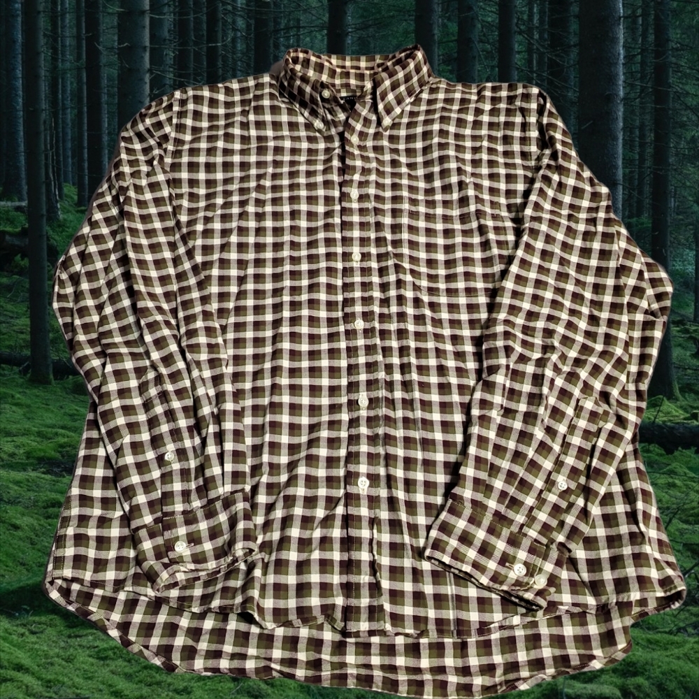 Land's End Men's Long Sleeve Shirt